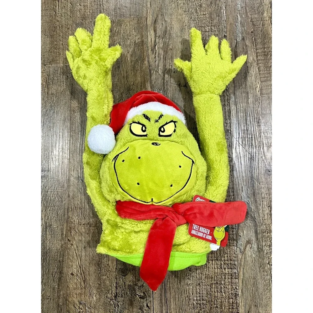 Dr Suess The Grinch Tree Hugger Tree Topper Christmas‎ Xmas Decoration NWTs